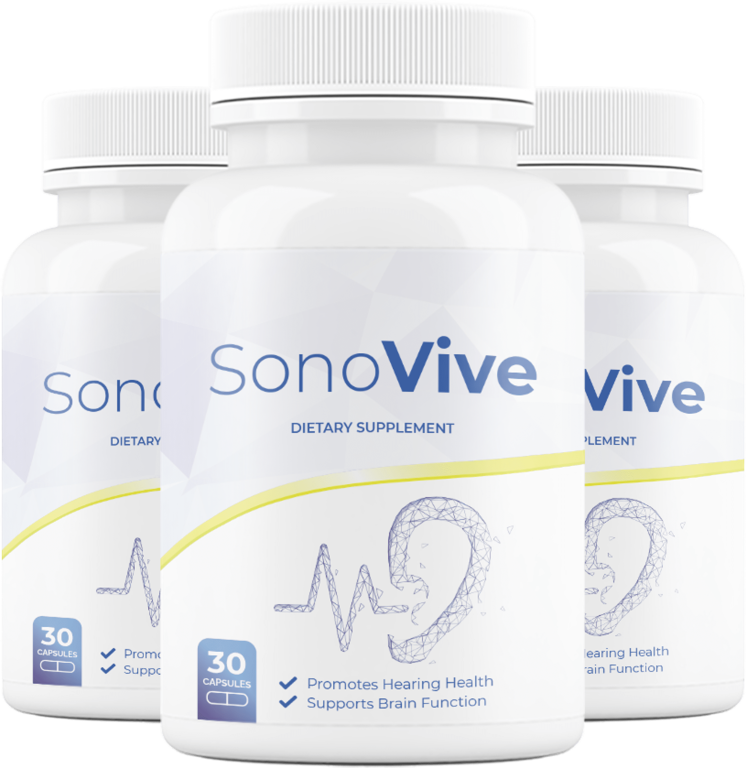 Image of 3 bottles of SonoVive